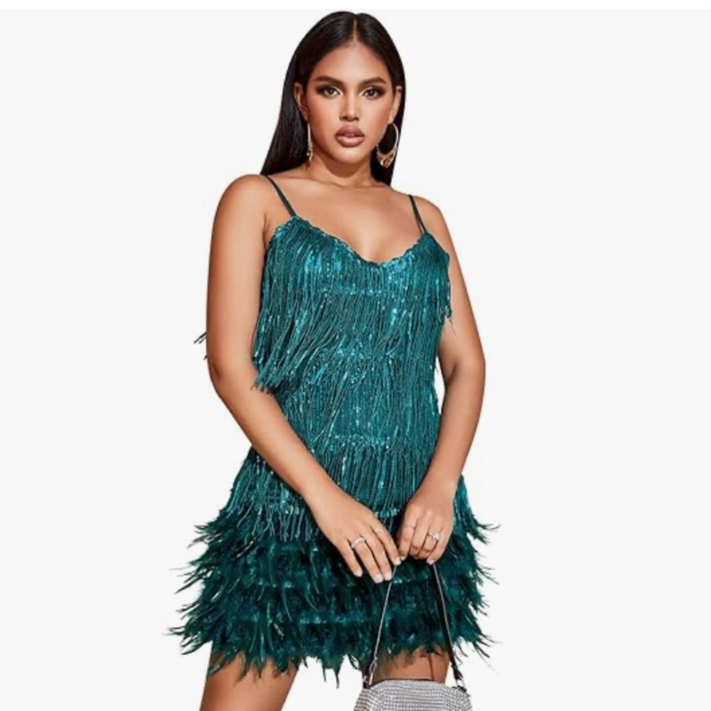 Women’s cocktail flapper dress
